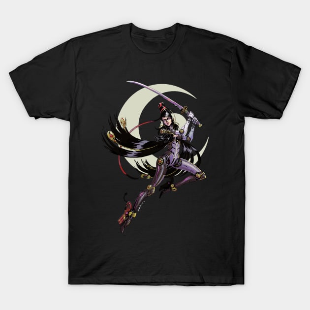 Cyborg Bayonetta T-Shirt by Novanim